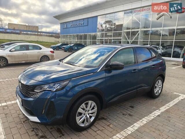 Синий Пежо 3008, объемом двигателя 1.5 л и пробегом 39 тыс. км за 25500 $, фото 1 на Automoto.ua
