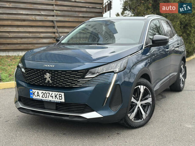 Синій Пежо 3008, об'ємом двигуна 2 л та пробігом 98 тис. км за 26800 $, фото 1 на Automoto.ua