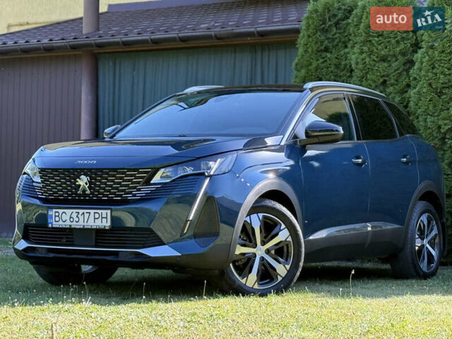 Синий Пежо 3008, объемом двигателя 2 л и пробегом 18 тыс. км за 33750 $, фото 1 на Automoto.ua