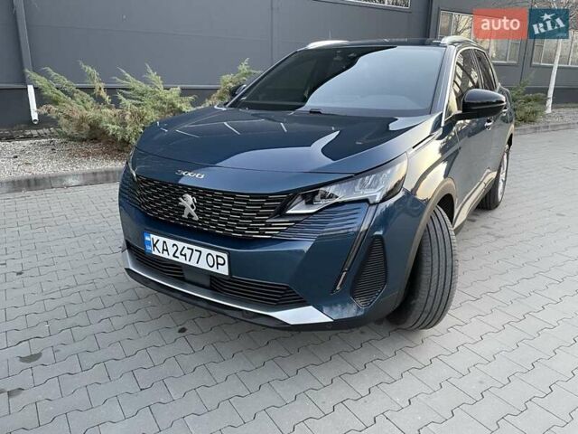 Синій Пежо 3008, об'ємом двигуна 1.5 л та пробігом 35 тис. км за 26700 $, фото 1 на Automoto.ua