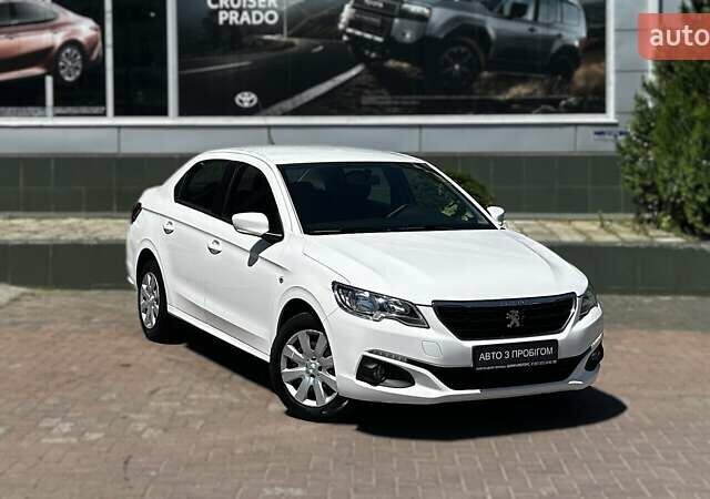 Білий Пежо 301, об'ємом двигуна 1.2 л та пробігом 73 тис. км за 9324 $, фото 1 на Automoto.ua