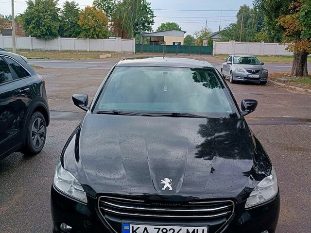 Черный Пежо 301, объемом двигателя 1.2 л и пробегом 213 тыс. км за 5500 $, фото 1 на Automoto.ua