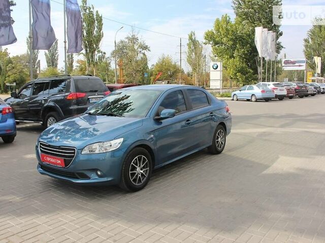 Синій Пежо 301, об'ємом двигуна 1.6 л та пробігом 65 тис. км за 8999 $, фото 1 на Automoto.ua