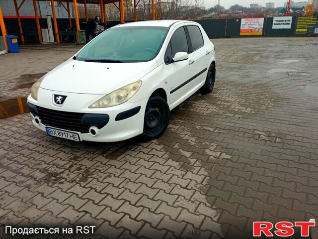 Білий Пежо 307, об'ємом двигуна 1.6 л та пробігом 370 тис. км за 3000 $, фото 1 на Automoto.ua