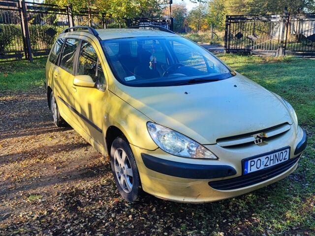 Бежевый Пежо 307, объемом двигателя 2 л и пробегом 370 тыс. км за 1600 $, фото 1 на Automoto.ua