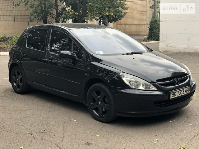 Чорний Пежо 307, об'ємом двигуна 1.6 л та пробігом 180 тис. км за 4550 $, фото 1 на Automoto.ua