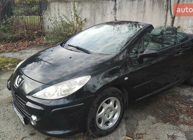Черный Пежо 307, объемом двигателя 2 л и пробегом 185 тыс. км за 5300 $, фото 1 на Automoto.ua