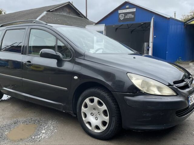 Чорний Пежо 307, об'ємом двигуна 1.4 л та пробігом 385 тис. км за 3350 $, фото 1 на Automoto.ua