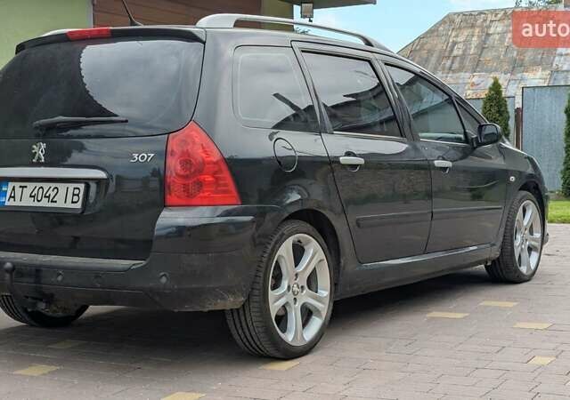 Чорний Пежо 307, об'ємом двигуна 1.6 л та пробігом 200 тис. км за 6200 $, фото 1 на Automoto.ua
