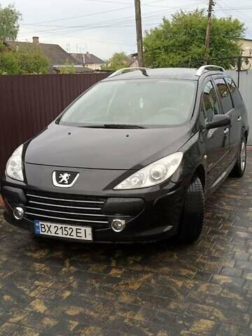 Чорний Пежо 307, об'ємом двигуна 1.6 л та пробігом 320 тис. км за 3600 $, фото 1 на Automoto.ua