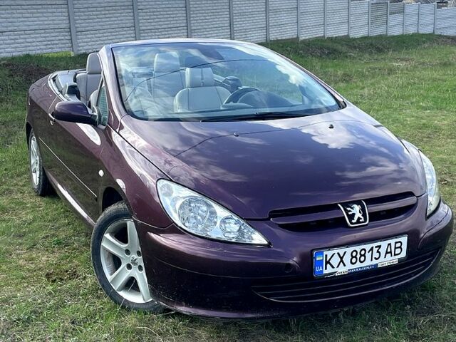 Фиолетовый Пежо 307, объемом двигателя 2 л и пробегом 200 тыс. км за 3700 $, фото 1 на Automoto.ua