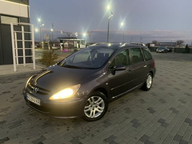 Фиолетовый Пежо 307, объемом двигателя 2 л и пробегом 309 тыс. км за 3000 $, фото 1 на Automoto.ua