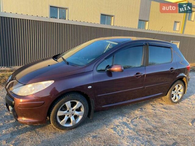 Коричневий Пежо 307, об'ємом двигуна 2 л та пробігом 245 тис. км за 4400 $, фото 1 на Automoto.ua