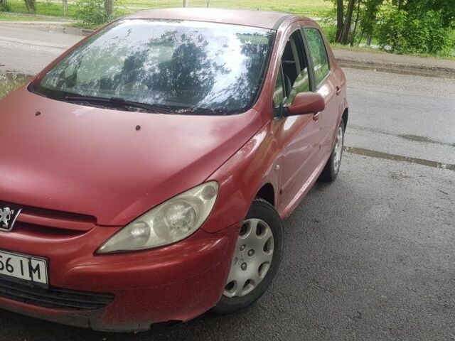 Червоний Пежо 307, об'ємом двигуна 1.6 л та пробігом 380 тис. км за 2300 $, фото 1 на Automoto.ua