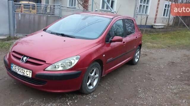 Красный Пежо 307, объемом двигателя 1.6 л и пробегом 180 тыс. км за 3000 $, фото 1 на Automoto.ua