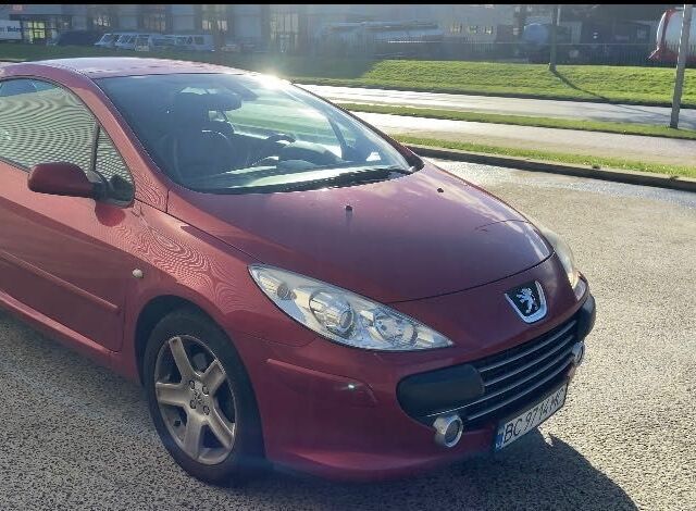 Красный Пежо 307, объемом двигателя 2 л и пробегом 2 тыс. км за 3274 $, фото 1 на Automoto.ua