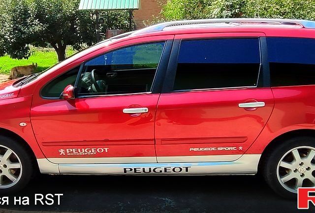 Красный Пежо 307, объемом двигателя 1.6 л и пробегом 286 тыс. км за 3650 $, фото 1 на Automoto.ua