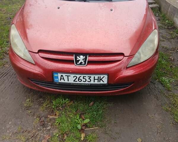 Червоний Пежо 307, об'ємом двигуна 1.97 л та пробігом 278 тис. км за 2950 $, фото 1 на Automoto.ua