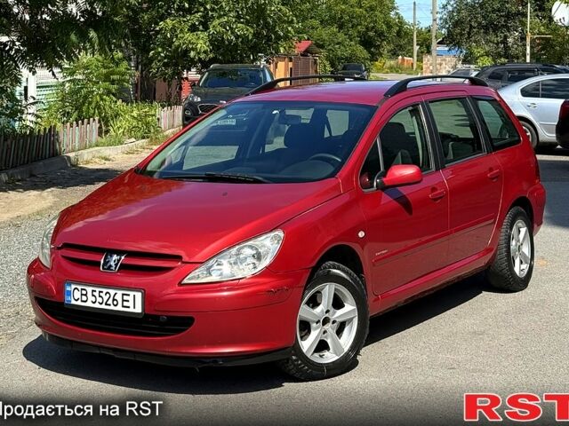 Червоний Пежо 307, об'ємом двигуна 1.6 л та пробігом 328 тис. км за 3150 $, фото 1 на Automoto.ua