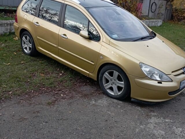 Жовтий Пежо 307, об'ємом двигуна 1.6 л та пробігом 240 тис. км за 3102 $, фото 1 на Automoto.ua