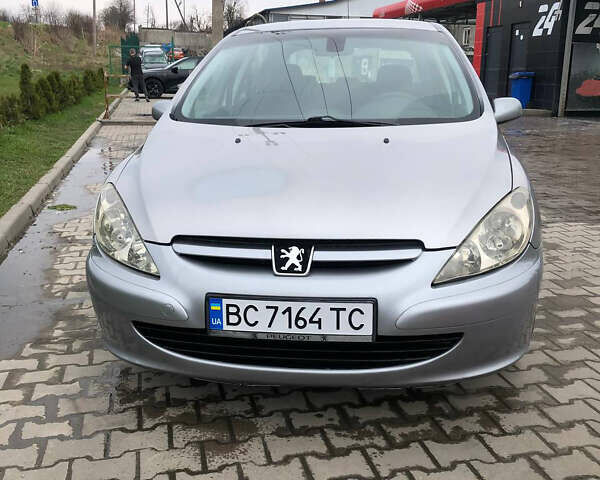Серый Пежо 307, объемом двигателя 2 л и пробегом 351 тыс. км за 3100 $, фото 1 на Automoto.ua