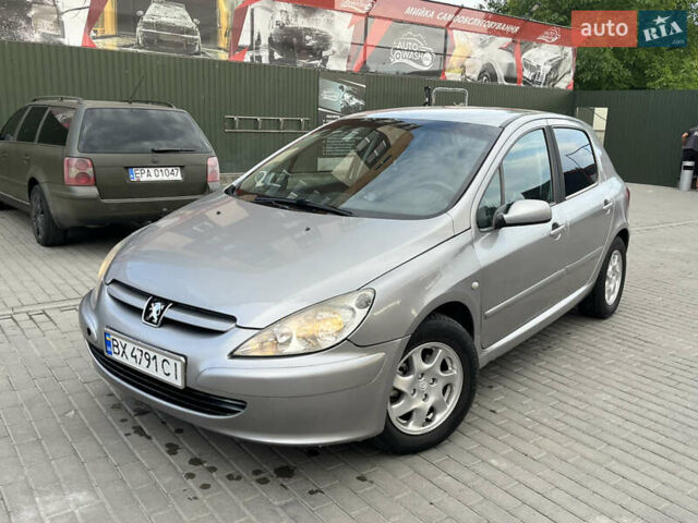 Серый Пежо 307, объемом двигателя 2 л и пробегом 300 тыс. км за 5500 $, фото 1 на Automoto.ua