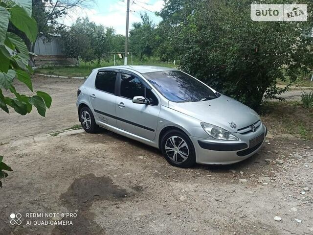 Сірий Пежо 307, об'ємом двигуна 1.6 л та пробігом 111 тис. км за 4000 $, фото 1 на Automoto.ua