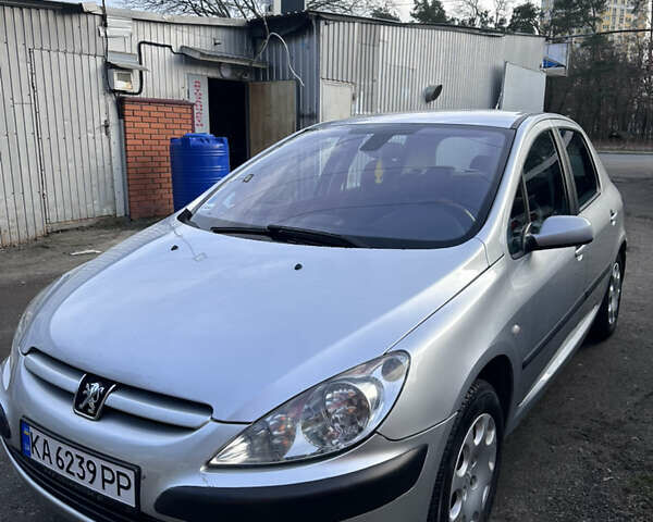 Сірий Пежо 307, об'ємом двигуна 1.59 л та пробігом 222 тис. км за 3500 $, фото 1 на Automoto.ua