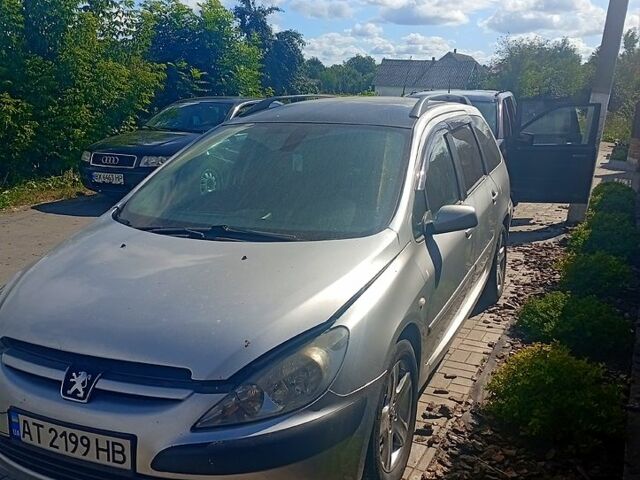 Серый Пежо 307, объемом двигателя 2 л и пробегом 400 тыс. км за 2650 $, фото 1 на Automoto.ua