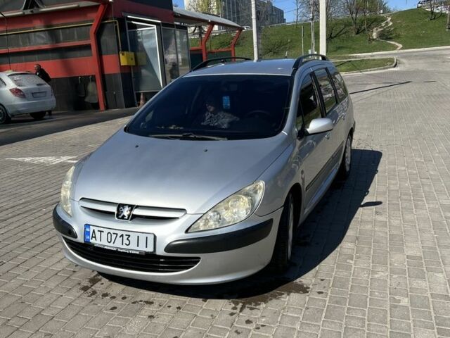 Серый Пежо 307, объемом двигателя 2 л и пробегом 355 тыс. км за 3200 $, фото 1 на Automoto.ua