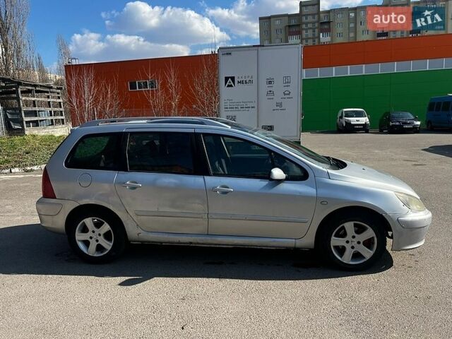 Серый Пежо 307, объемом двигателя 2 л и пробегом 350 тыс. км за 2299 $, фото 1 на Automoto.ua