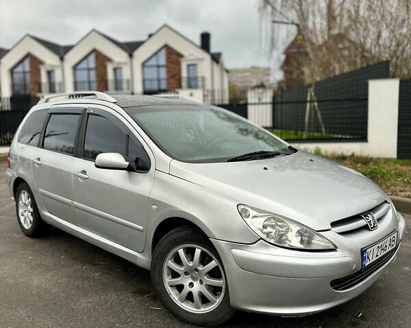 Серый Пежо 307, объемом двигателя 2 л и пробегом 249 тыс. км за 4450 $, фото 1 на Automoto.ua