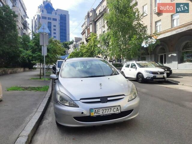 Серый Пежо 307, объемом двигателя 2 л и пробегом 316 тыс. км за 4300 $, фото 1 на Automoto.ua
