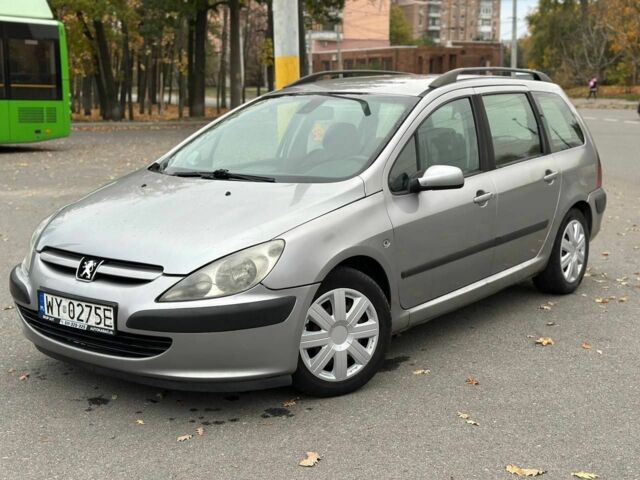 Серый Пежо 307, объемом двигателя 2 л и пробегом 123 тыс. км за 1800 $, фото 1 на Automoto.ua