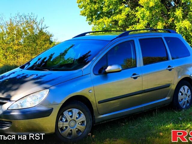 Серый Пежо 307, объемом двигателя 1.6 л и пробегом 360 тыс. км за 3567 $, фото 1 на Automoto.ua