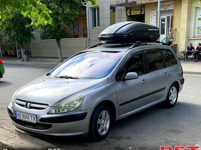 Серый Пежо 307, объемом двигателя 1.6 л и пробегом 192 тыс. км за 4500 $, фото 1 на Automoto.ua