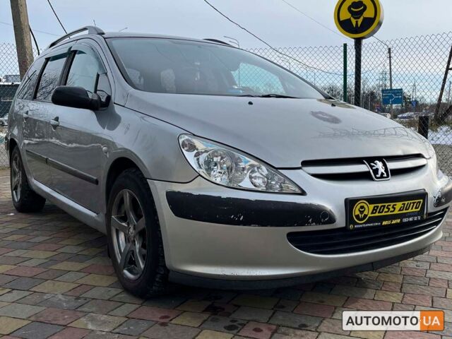 Сірий Пежо 307, об'ємом двигуна 2 л та пробігом 510 тис. км за 3999 $, фото 1 на Automoto.ua