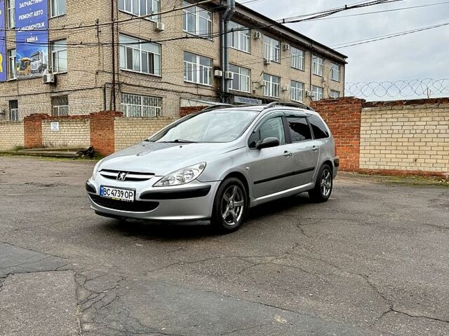 Серый Пежо 307, объемом двигателя 2 л и пробегом 400 тыс. км за 3500 $, фото 1 на Automoto.ua