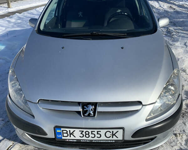 Серый Пежо 307, объемом двигателя 2 л и пробегом 257 тыс. км за 4499 $, фото 1 на Automoto.ua