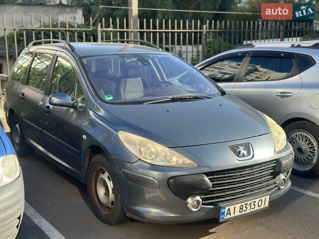 Сірий Пежо 307, об'ємом двигуна 1.59 л та пробігом 352 тис. км за 2900 $, фото 1 на Automoto.ua