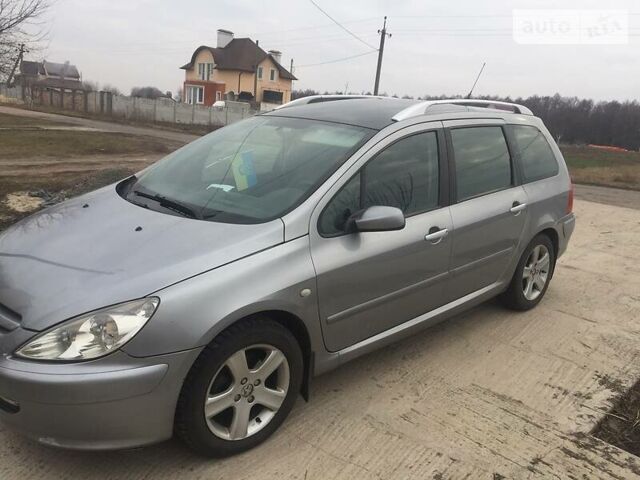 Сірий Пежо 307, об'ємом двигуна 2 л та пробігом 285 тис. км за 4400 $, фото 1 на Automoto.ua