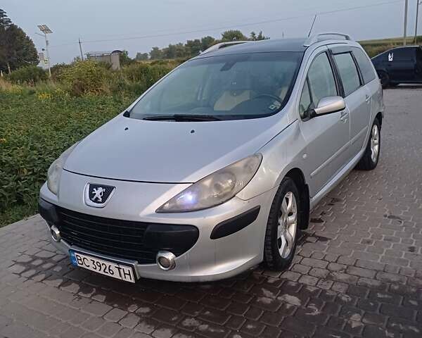 Сірий Пежо 307, об'ємом двигуна 2 л та пробігом 340 тис. км за 3500 $, фото 1 на Automoto.ua