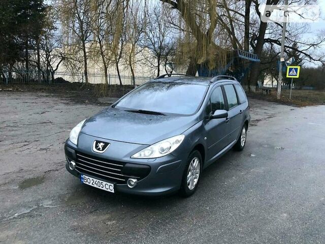 Сірий Пежо 307, об'ємом двигуна 1.6 л та пробігом 217 тис. км за 5000 $, фото 1 на Automoto.ua