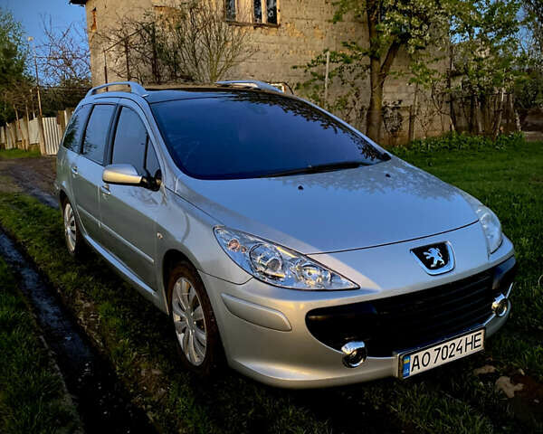 Сірий Пежо 307, об'ємом двигуна 2 л та пробігом 234 тис. км за 4800 $, фото 1 на Automoto.ua