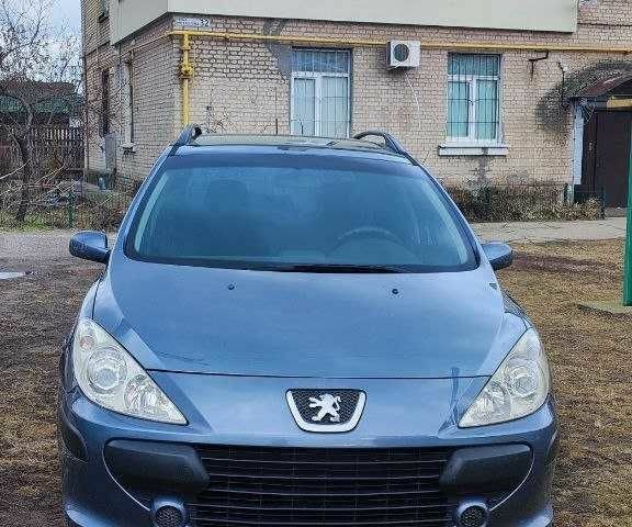 Сірий Пежо 307, об'ємом двигуна 1.6 л та пробігом 330 тис. км за 4100 $, фото 1 на Automoto.ua