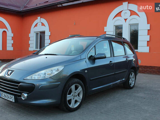 Сірий Пежо 307, об'ємом двигуна 1.6 л та пробігом 351 тис. км за 3999 $, фото 1 на Automoto.ua