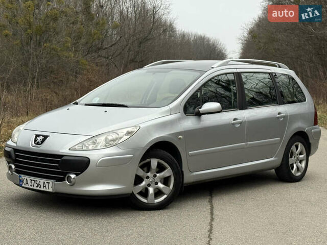 Серый Пежо 307, объемом двигателя 2 л и пробегом 220 тыс. км за 4150 $, фото 1 на Automoto.ua