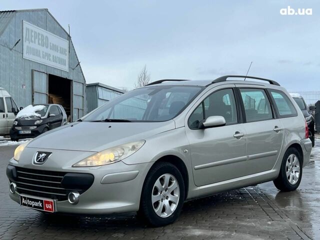 Сірий Пежо 307, об'ємом двигуна 1.6 л та пробігом 208 тис. км за 4190 $, фото 1 на Automoto.ua