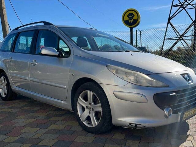 Сірий Пежо 307, об'ємом двигуна 2 л та пробігом 333 тис. км за 5200 $, фото 1 на Automoto.ua