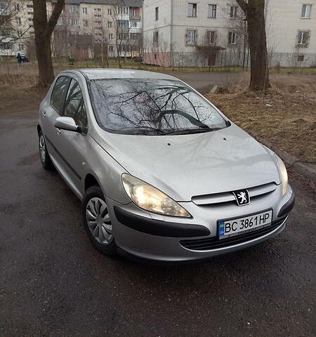 Сірий Пежо 307, об'ємом двигуна 2 л та пробігом 205 тис. км за 5500 $, фото 1 на Automoto.ua